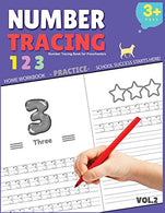 Number Tracing Book for Preschoolers: Number Tracing Book for Preschoolers. Number tracing books for kids ages 3-5. Number tracing workbook. Number